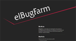Desktop Screenshot of elbugfarm.com